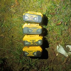 DeWalt Batteries 