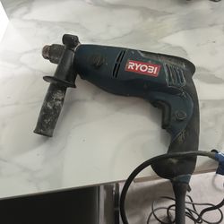 Ryobi Heavy Duty Corded Drill w/ Side Handle – Works Great
