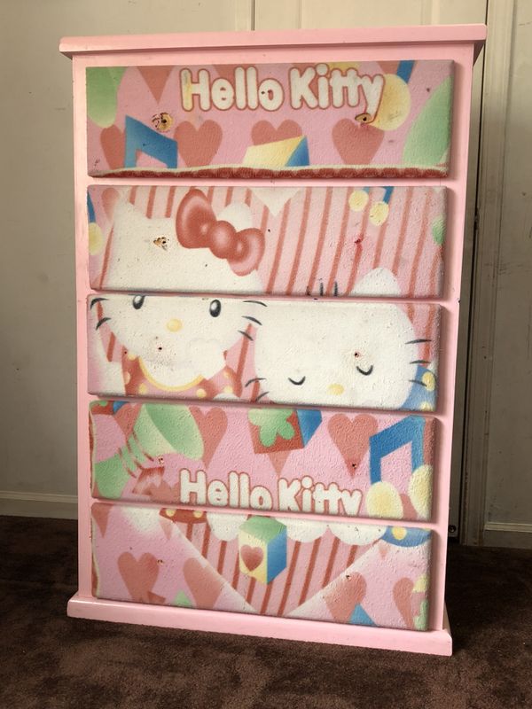 Hello Kitty Dresser 5 Drawers For Sale In Lakewood Ca Offerup