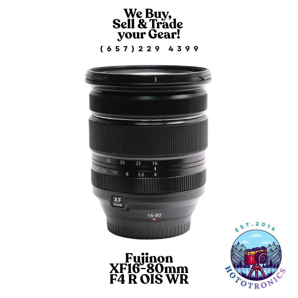 Fujinon XF 16-80mm f/4 R OIS WR Lens