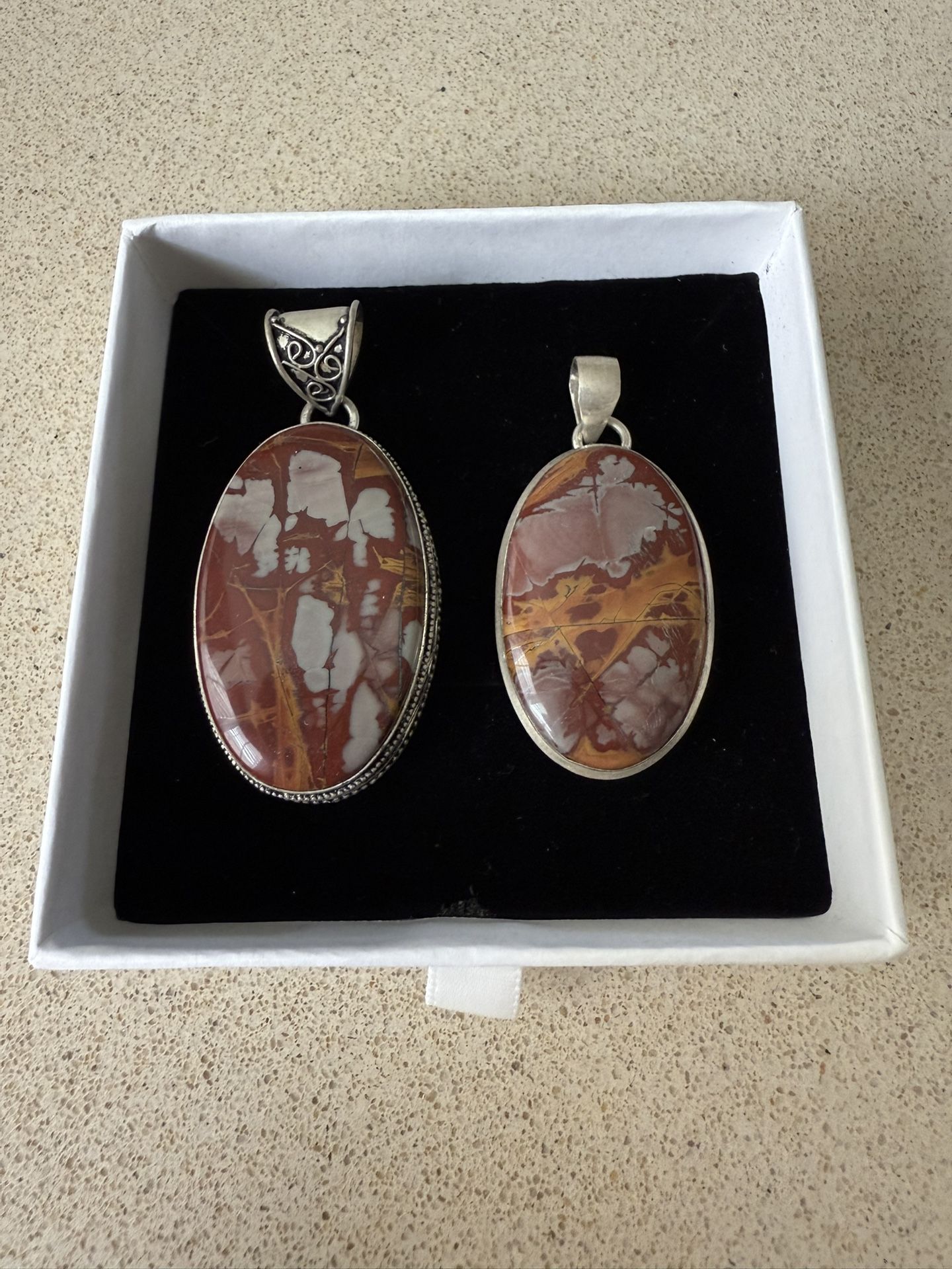 Classic Stone Pendants—Choose One—or Purchase Both and Save!