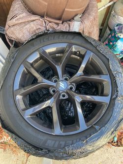 2020 Dodge Challenger 20x 8 Gunmetal OEM Wheels