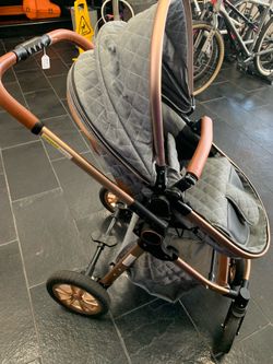 2 In 2 Out Deluxe Baby Stroller w/Storage, Comfy!