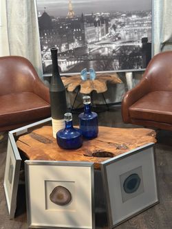 Live Edge Wood Coffee Table