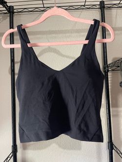 2 Lululemon Built-In Bra Tanks – Black & Brown – Size small