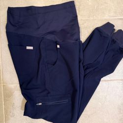 Figs Women's Navy Track Jogger Pants size XS/Tall
