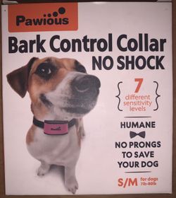 Pawious Bark Control Collar NO SHOCK