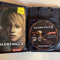 Silent Hill 3 PlayStation 2 Video Game Excellent PS2 Complete W/ Soundtrack
