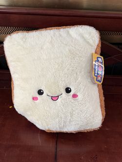 Food Friends Toast Slice Plush Toy