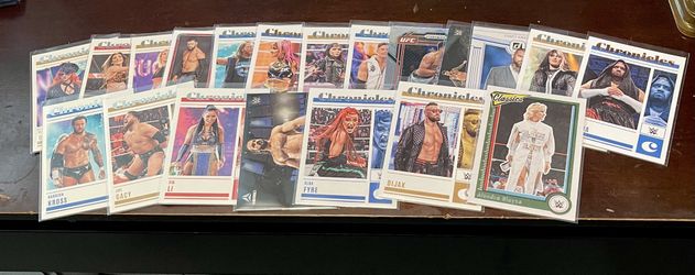 Wrestling cards bundle