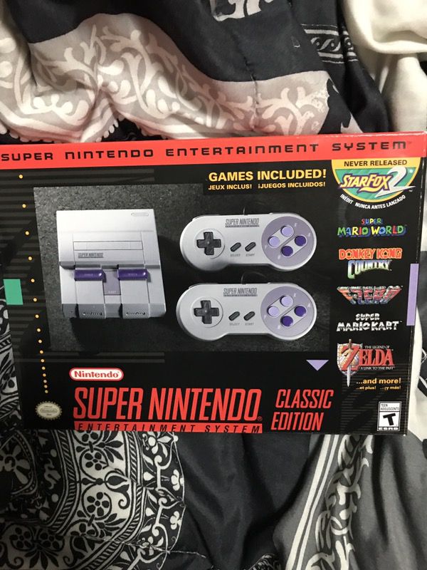 Super Nintendo Classic Edition must sell!!