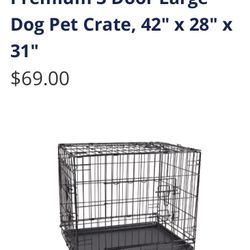 Large dog create damaged but works