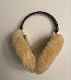 Ladies Vintage Sheepskin Ear Muffs