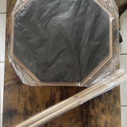 gonioa 12 inch drum practice pas-2 sided silent