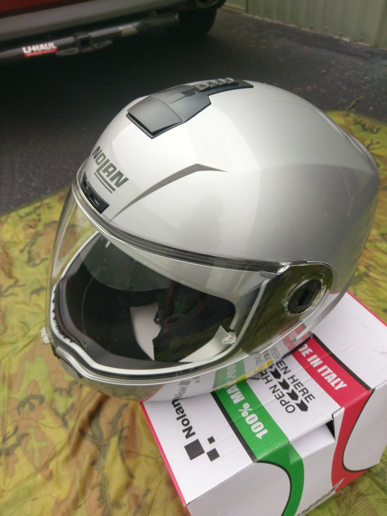 Nolan N104 modular helmet, medium
