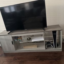 43” tv + Tv Stand