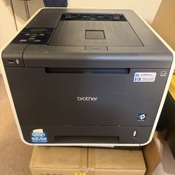 Brother Color Laser Printer + 2 New Toner Cartridges (TN-310) – Works Excellent