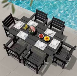Brand new patio outdoor dining table set