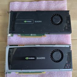 NVIDIA Quadro 4000 professional graphics cards