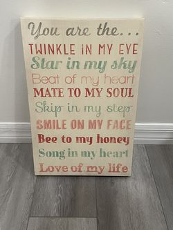 Wall Decor Canvas