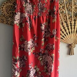 Ladies Long Dress & Long Sleeve Romper-both Size Large 