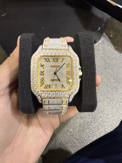 Moissinate diamond Watch For Sale 