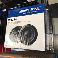 Alpine 12 Inch Subwoofer On Sale For 69.99 
