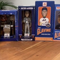 Mets Bobblehead Lot (5)