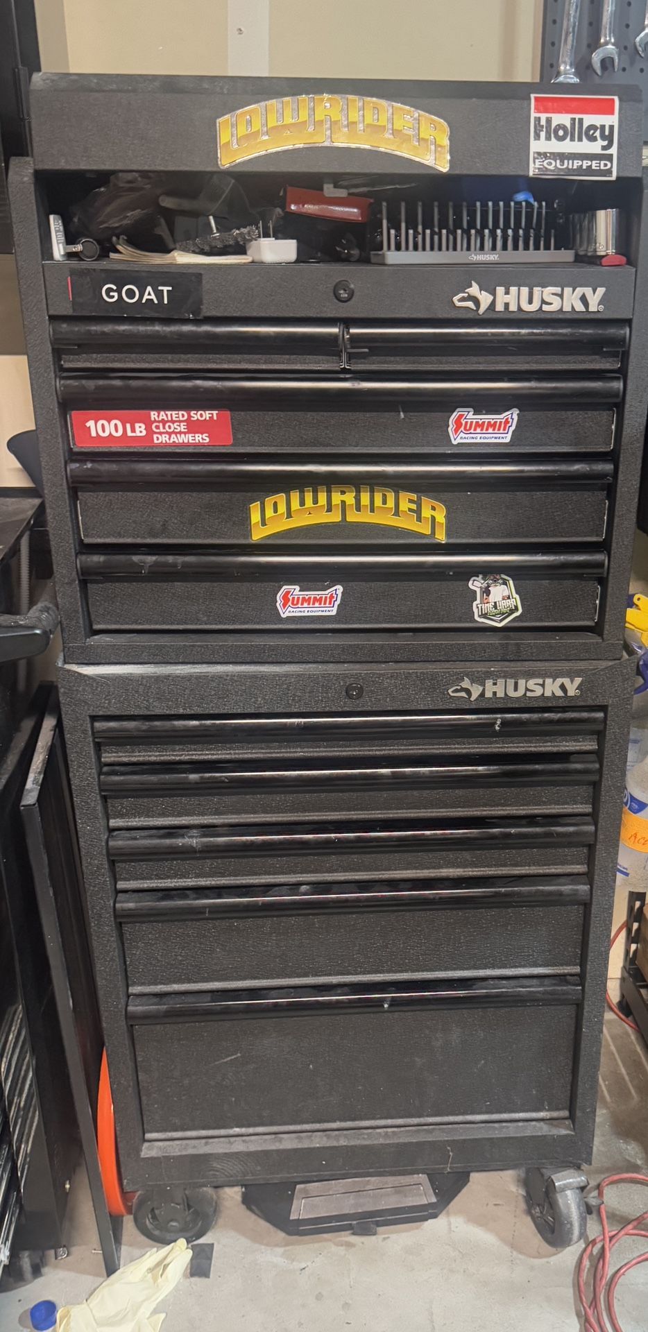Black Husky Tool Chest (textured)