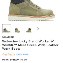 Wolverine Work Boots