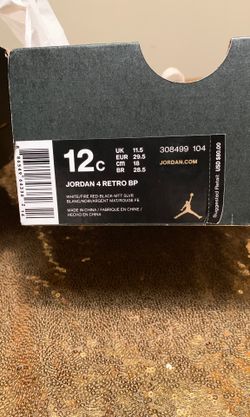 Size 12c Jordan’s