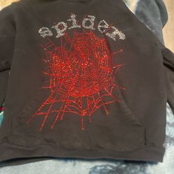 red Sp5der Hoodie