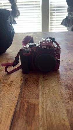 Nikon D3400 DSLR Camera Body Red