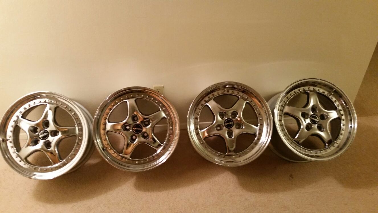 3 piece speedline alessio wheels 5x120