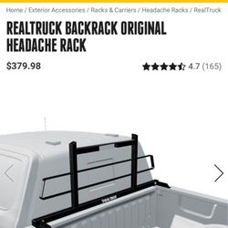 2017-2025 ford F250/350 RealTruck Backrack ladder rack NEW