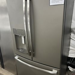 Slate French Door Fridge With Warranty 