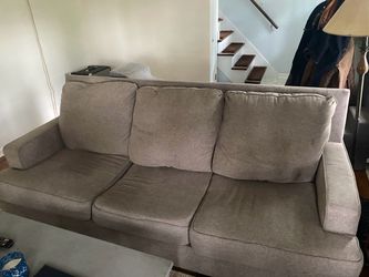 Used Huge Grey Couch and Chair
