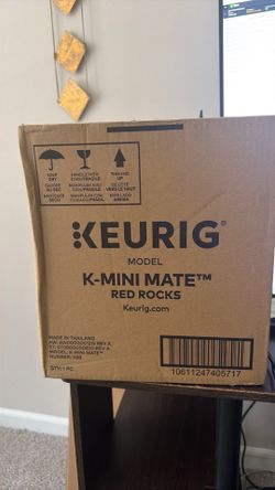 Brand-New Sealed Keurig K-Mini Mate Coffee Maker – Red Rocks