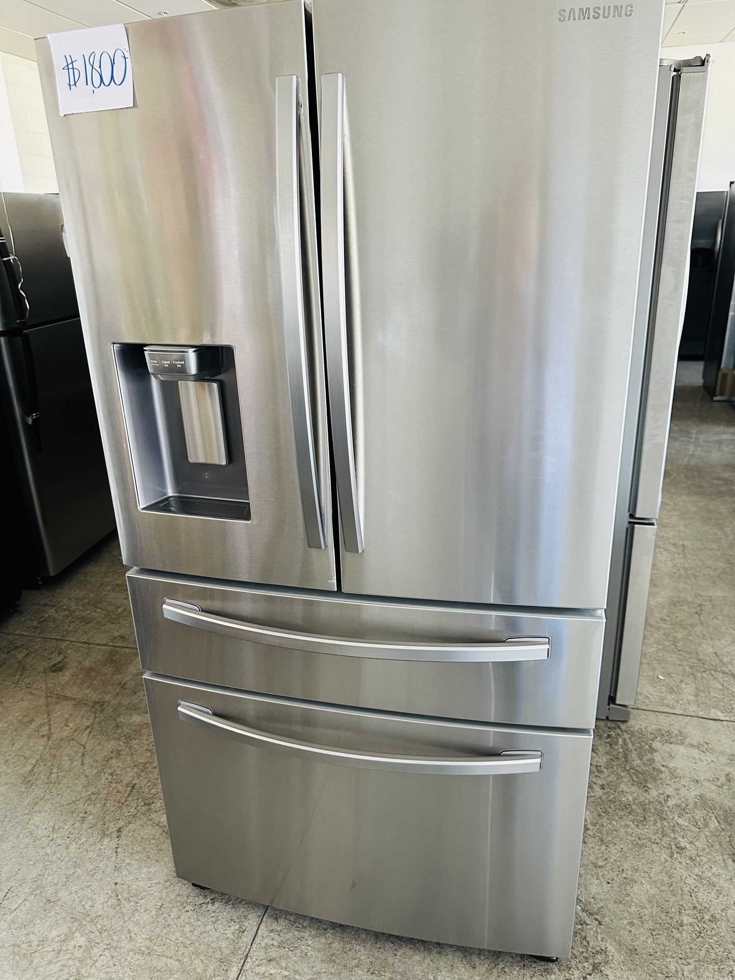 Stainless Steel Samsung 4 Doors Refrigerator