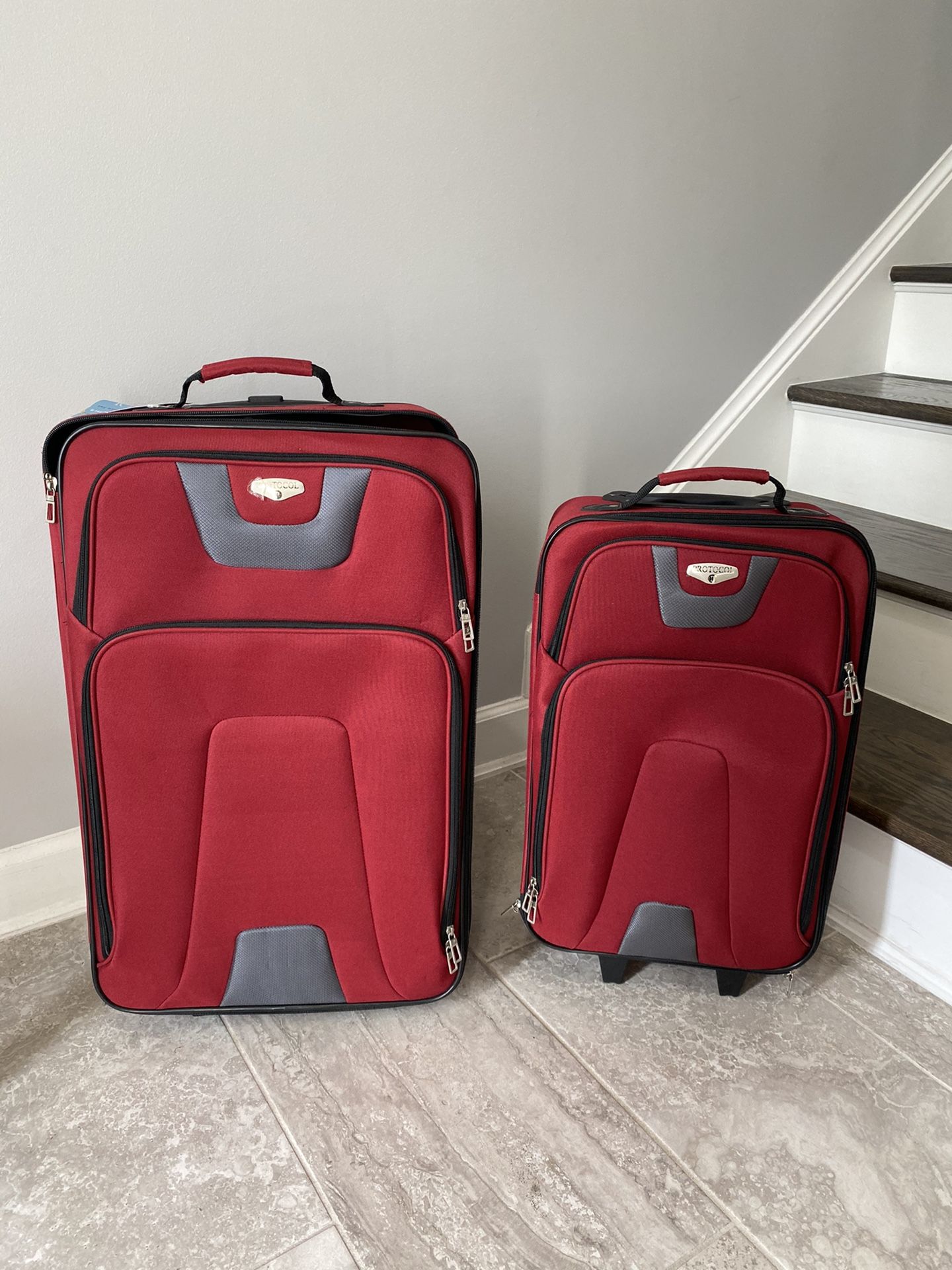 2 travel luggage