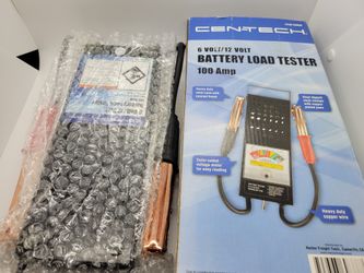 Centech Battery Load Tester 100 AMP 6 Volt And 12 Volt New