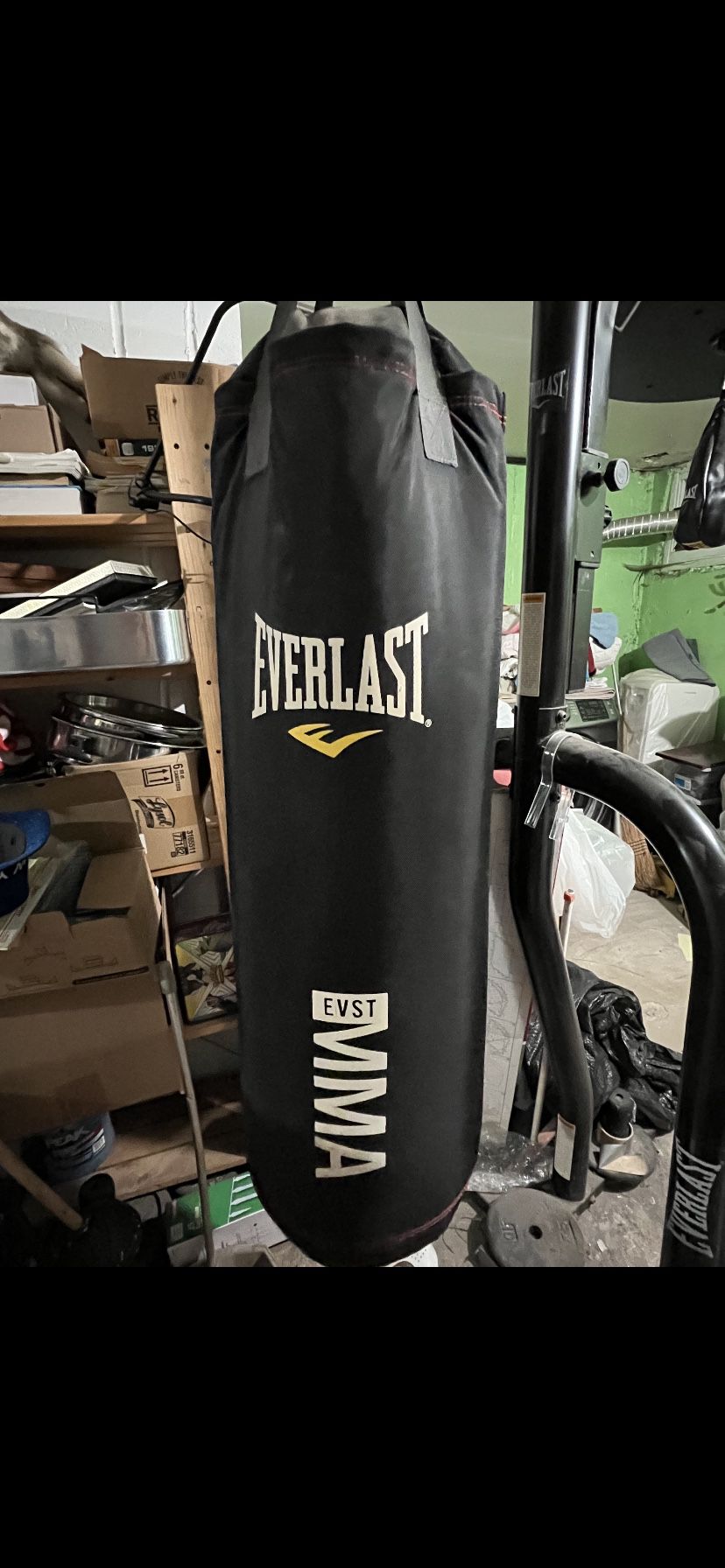 Everlast Punching Bag And Speed Bag Stand