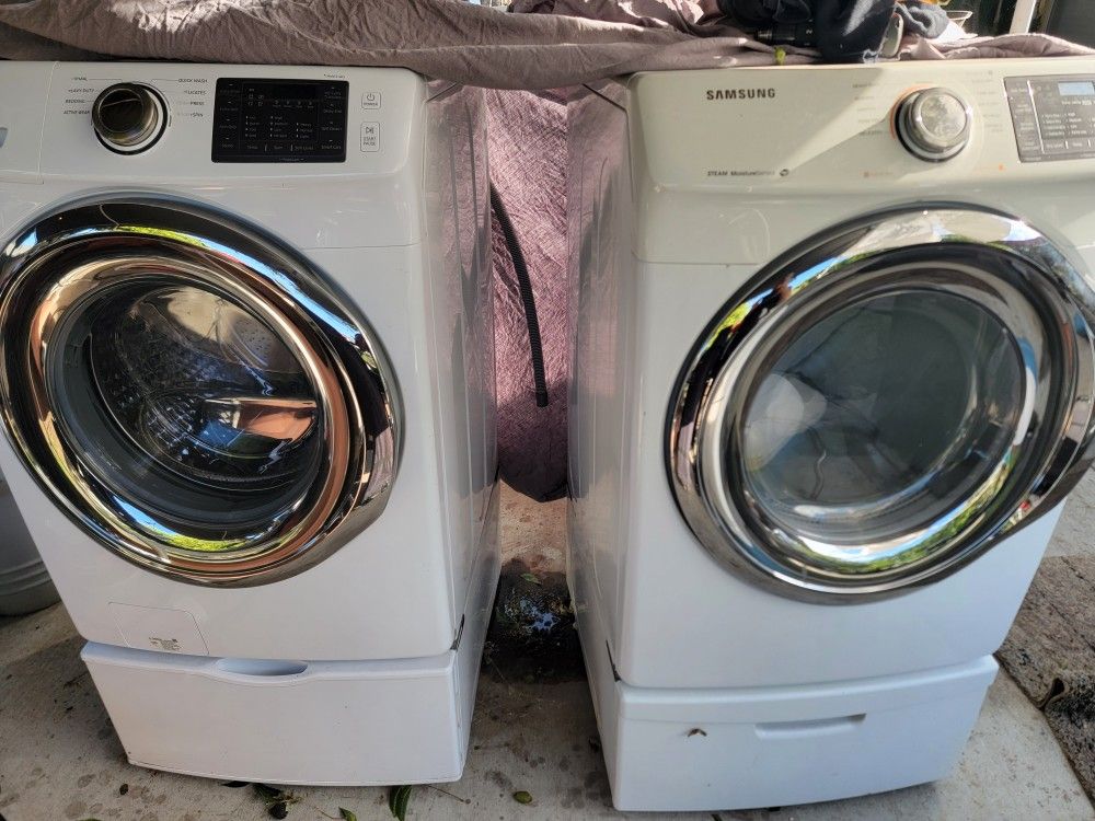 Lavadora Y Secadora Samsung 