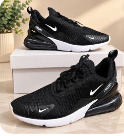 Nike Air Max 270 black sneakers #airmax #running size 10 men’s used but still good condition