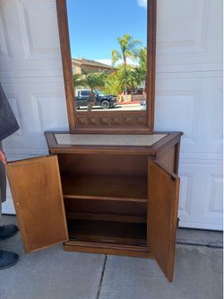 Vintage mirror cabinet