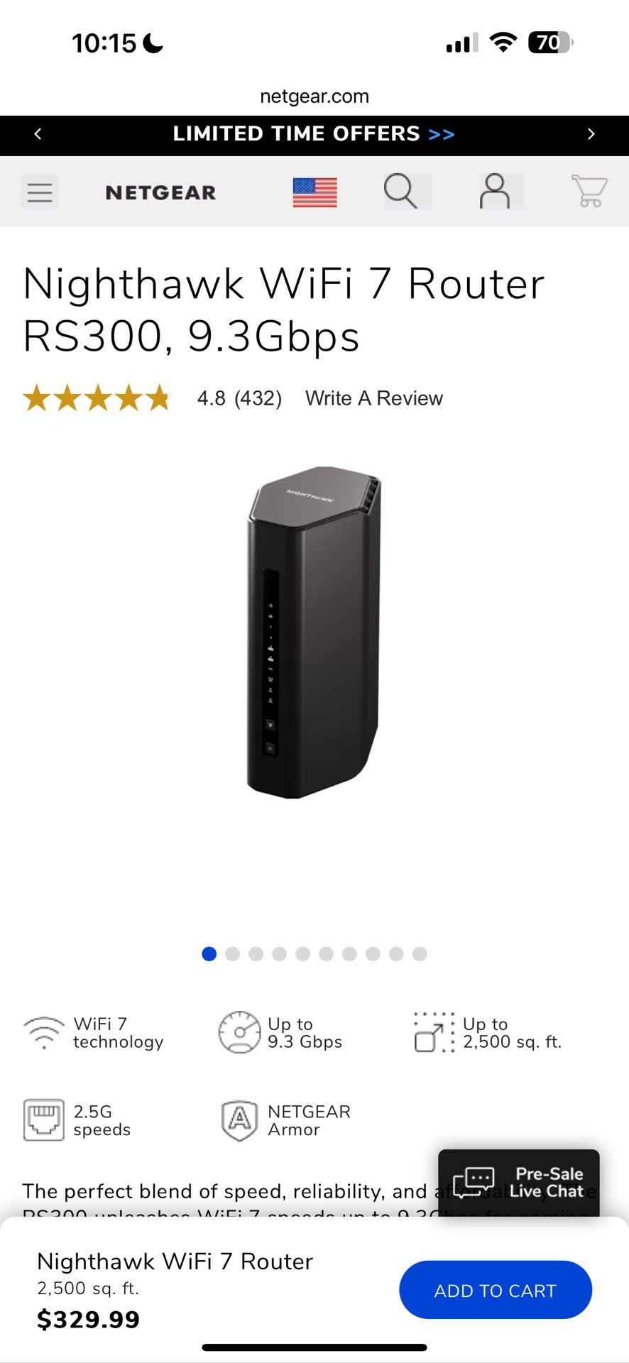 Netgear Nighthawk Router