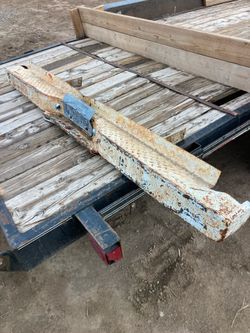Metal vintage bumper