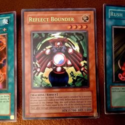 COLLECTOR YU-GI-OH! YUGIOH CARDS SET REFLECT BOUNDER RUSH RECKLESSLY FLINT   #4