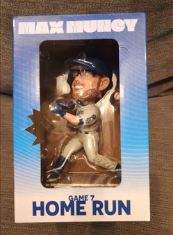 Max Muncie bobblehead World Series G7 home run