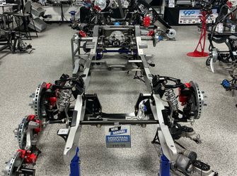 C10 K5 GSI Rolling Chassis for 1967- 72 Chevy truck GMC truck blazer dropped crossmember rack and pinion steering 4 link rear coil overs disc brakes
